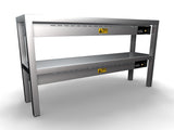OVERSHELF CERAMIC HEATED 2 LEVELS 1200  6 HEATERS OF 250W