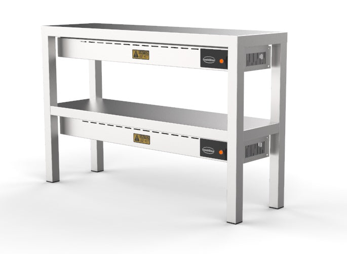 OVERSHELF CERAMIC HEATED 2 LEVELS 1400  8 HEATERS OF 250W