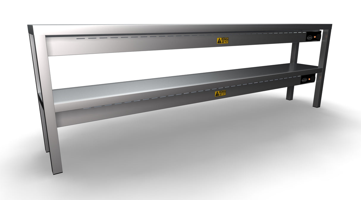 OVERSHELF CERAMIC HEATED 2 LEVELS 2000  12 HEATERS OF 250W