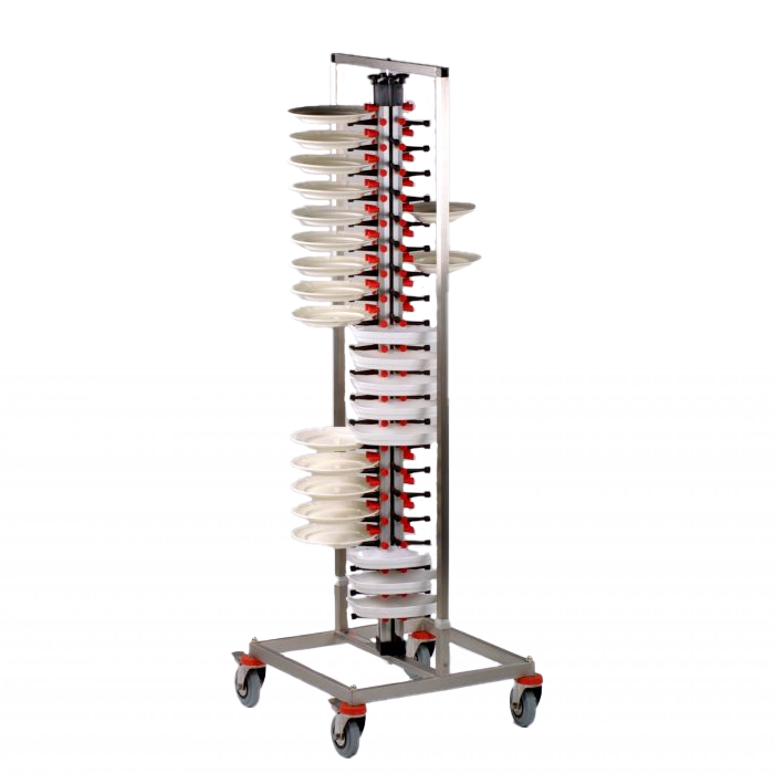 PLATE RACK TROLLEY 84