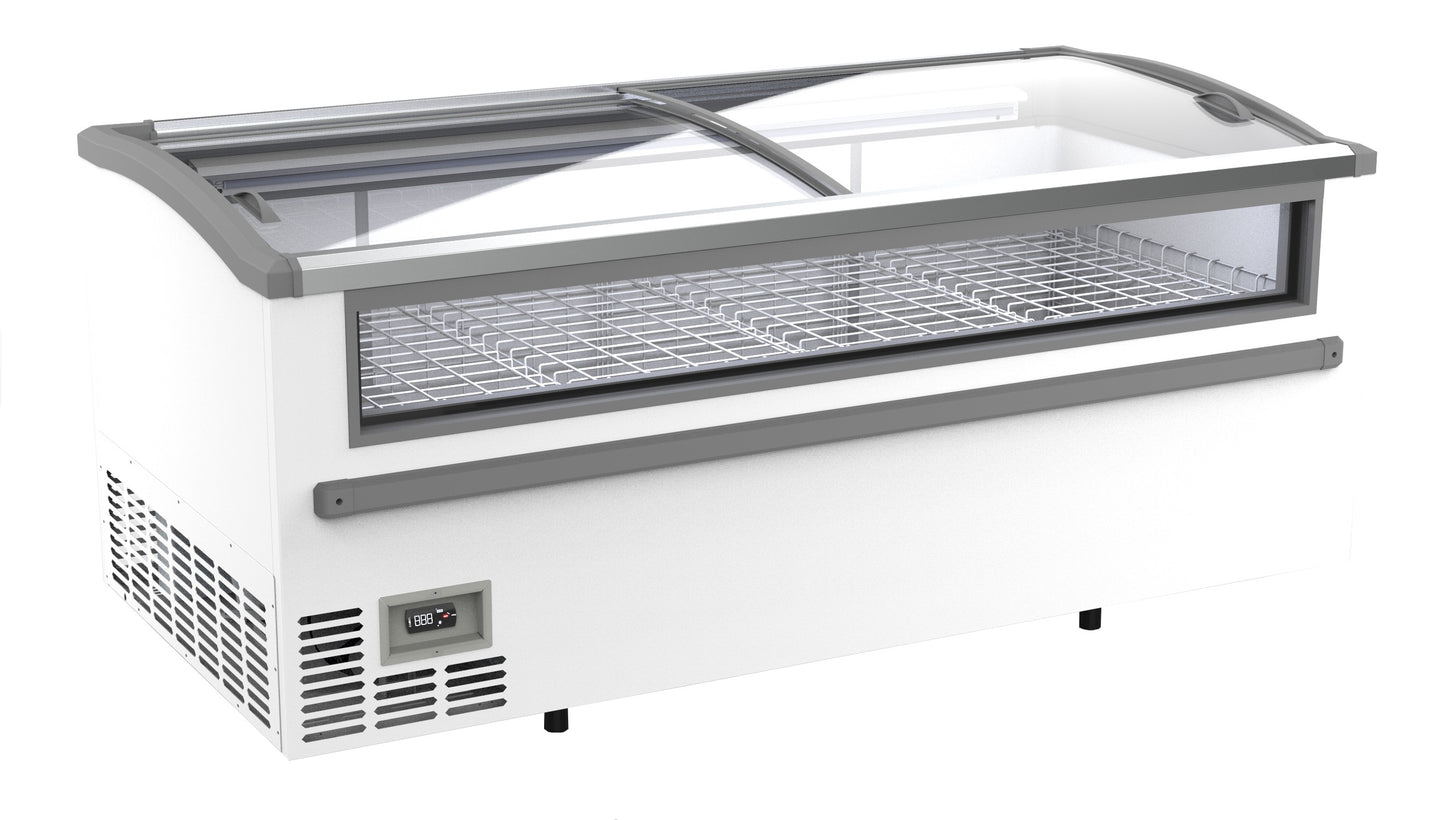 SUPERMARKET CHEST FREEZER WHITE 2125  MANUAL DEFROST