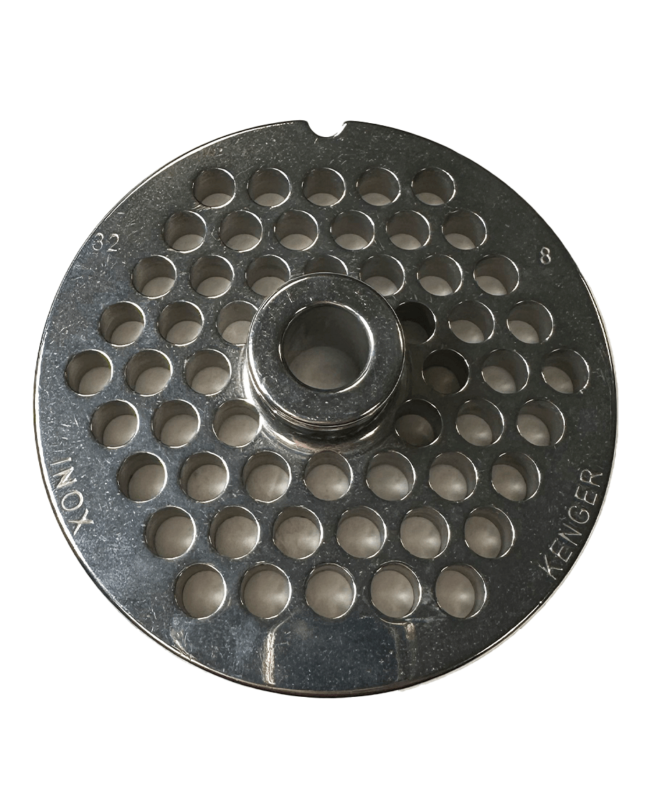 8MM GRINDER PLATE FOR MEATGRINDER 32 - 750KG/H