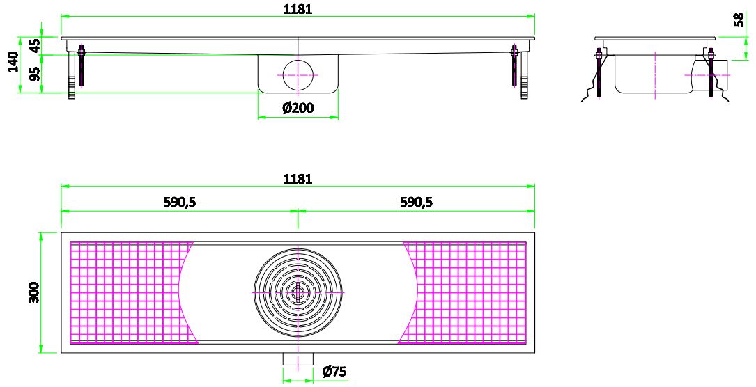 300 FLOOR GRID 1181