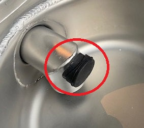 RUBBER DRAIN COVER CAP FOR 7075.01XX
