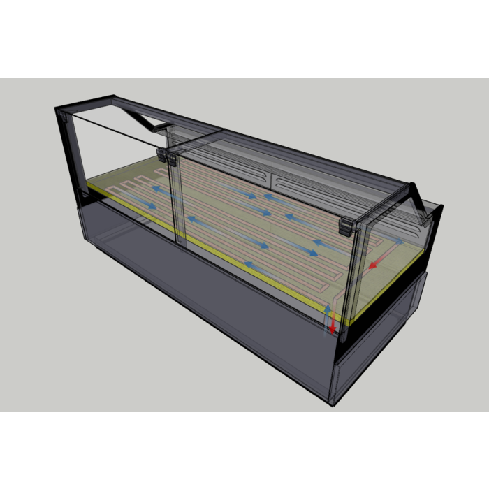 Meat Display Counter 1945mm Wide
