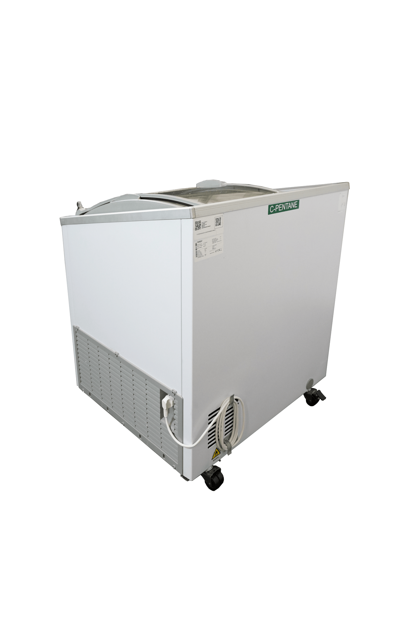 CHEST FREEZER GLASS COVER 198 L