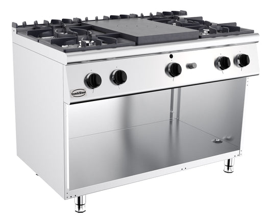 Freestanding 4-Burner Gas Hob with Solid Top – 32.5 kW Total Output