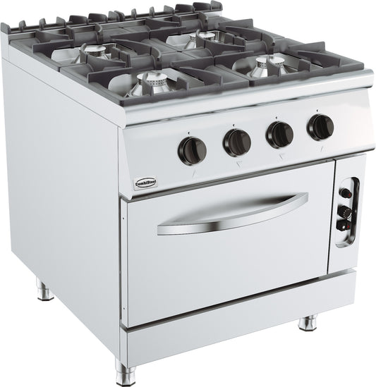 BASE 900 GAS STOVE 4 BU. WITH GAS OVEN