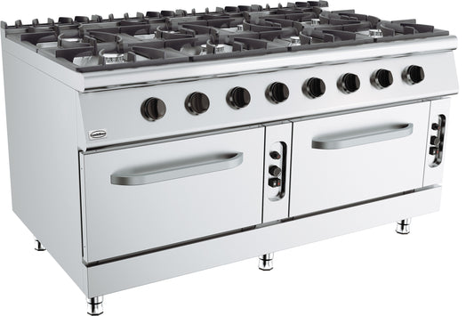 BASE 900 GAS STOVE 8 BU. WITH GAS OVEN