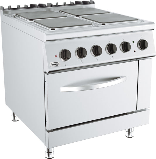 BASE 900 ELECTRIC RANGE 4 PL. EL. OVEN
