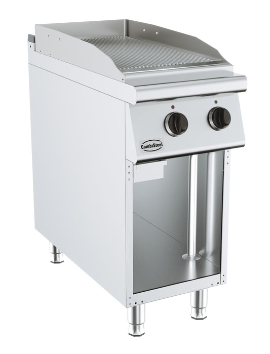 BASE 900 EL. FRY TOP GROOVED