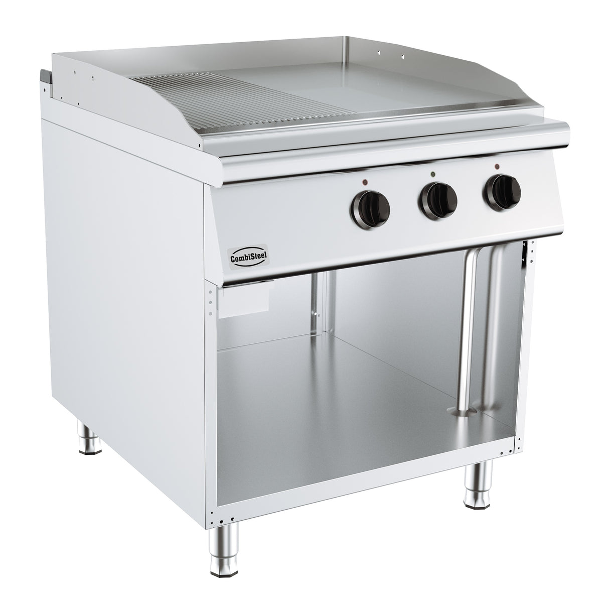 Electric Griddle 900 Smooth and Ribbed Plate