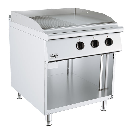 BASE 900 EL. FRY TOP GROOVED/SMOOTH
