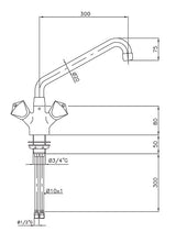 FAUCET WITH 1-HOLE