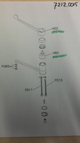 FAUCET WITH ELBOW COMMAND