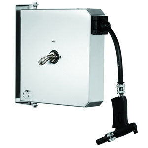RETRACTABLE HOSE REEL 6 M WITH SPRAY GUN