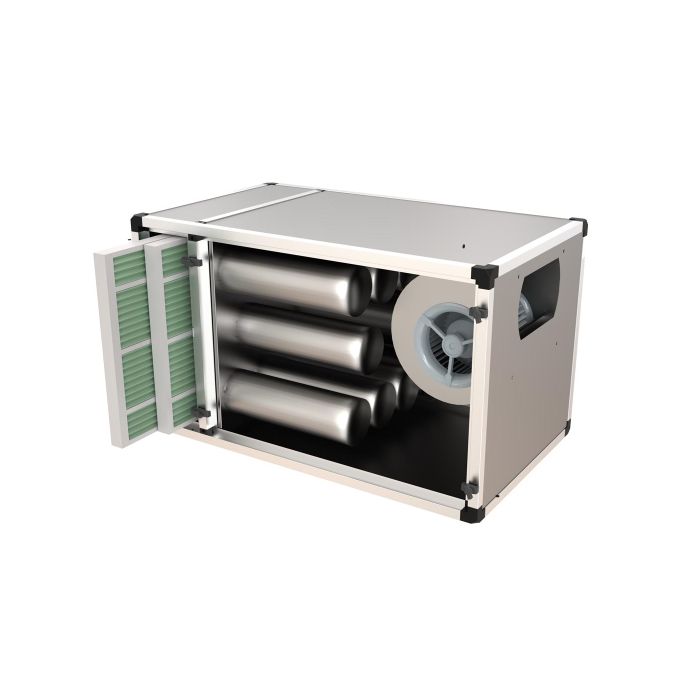 AIR CLEANER WITH ENGINE 2000M3