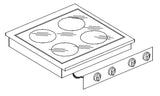 CERAMIC RANGE 4 ZONES