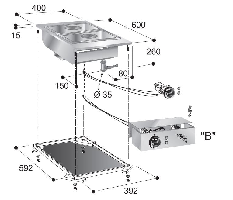 BAIN-MARIE UNIT