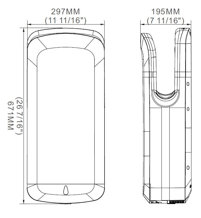 HAND DRYER HD-91