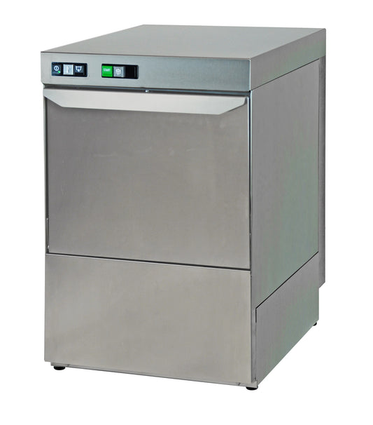 SL GLASS WASHER 350 DP DDE  INCLUDING DRAIN PUMP AND DETERGENT DISPENSER