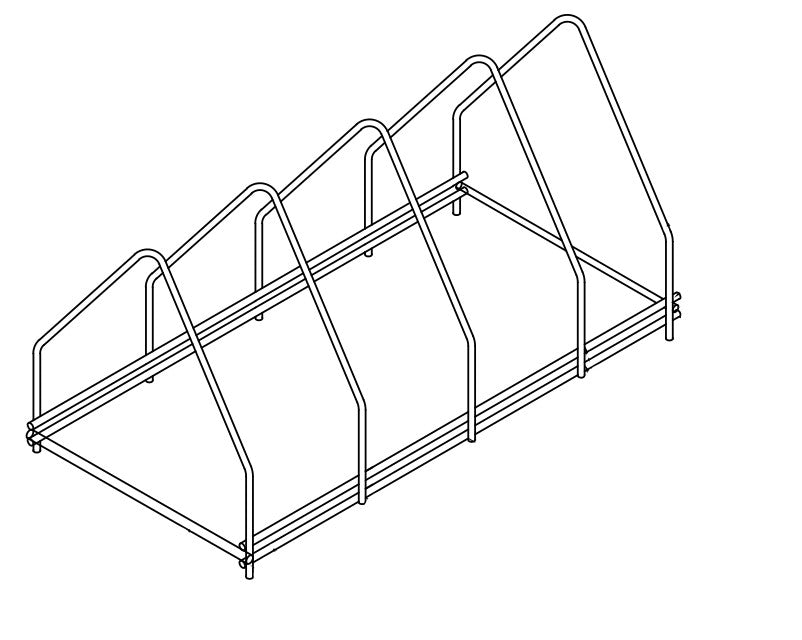 SS TRAY RACK 4