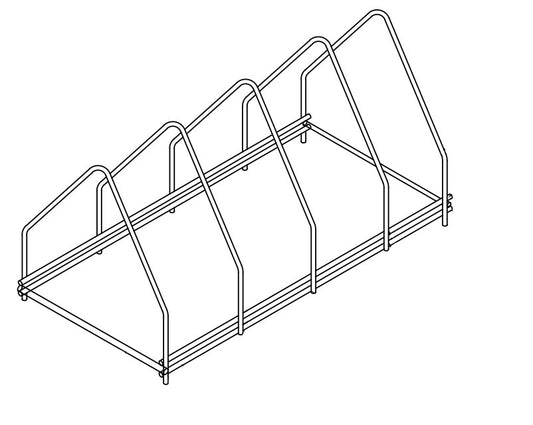 SS TRAY RACK 4
