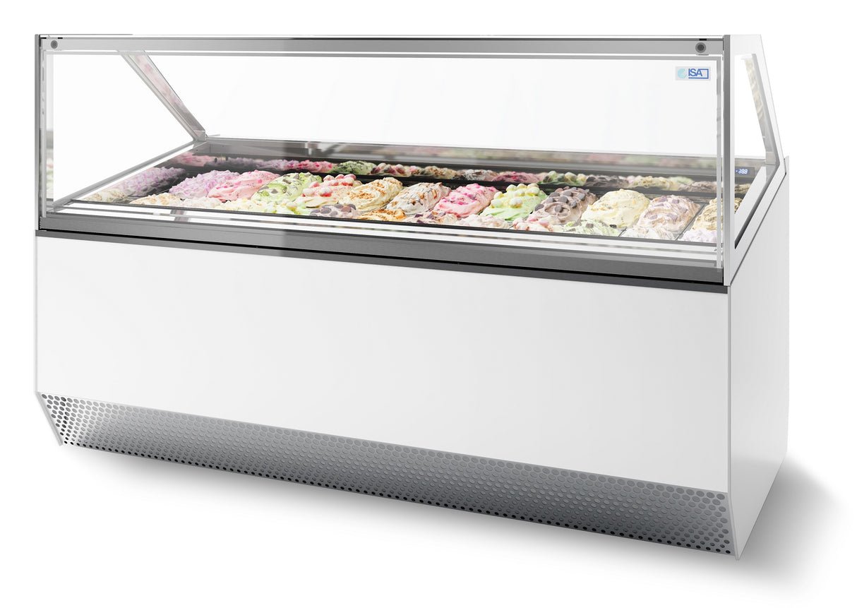 ISA Ice Cream Display Freezer 1080L | 20 x 5L Napoli | -14°C to -16°C