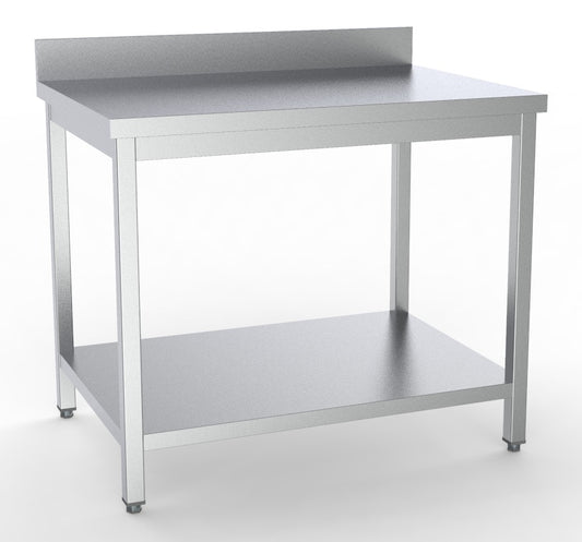 600 WORKTABLE BOTTOM SHELF UPSTAND FLAT PACKED 700