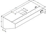 700 WALL-MOUNTED HOOD COMPLETE 1600