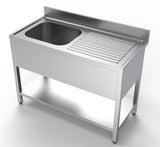 600 SINK UNIT SHELF 1 LEFT 1200