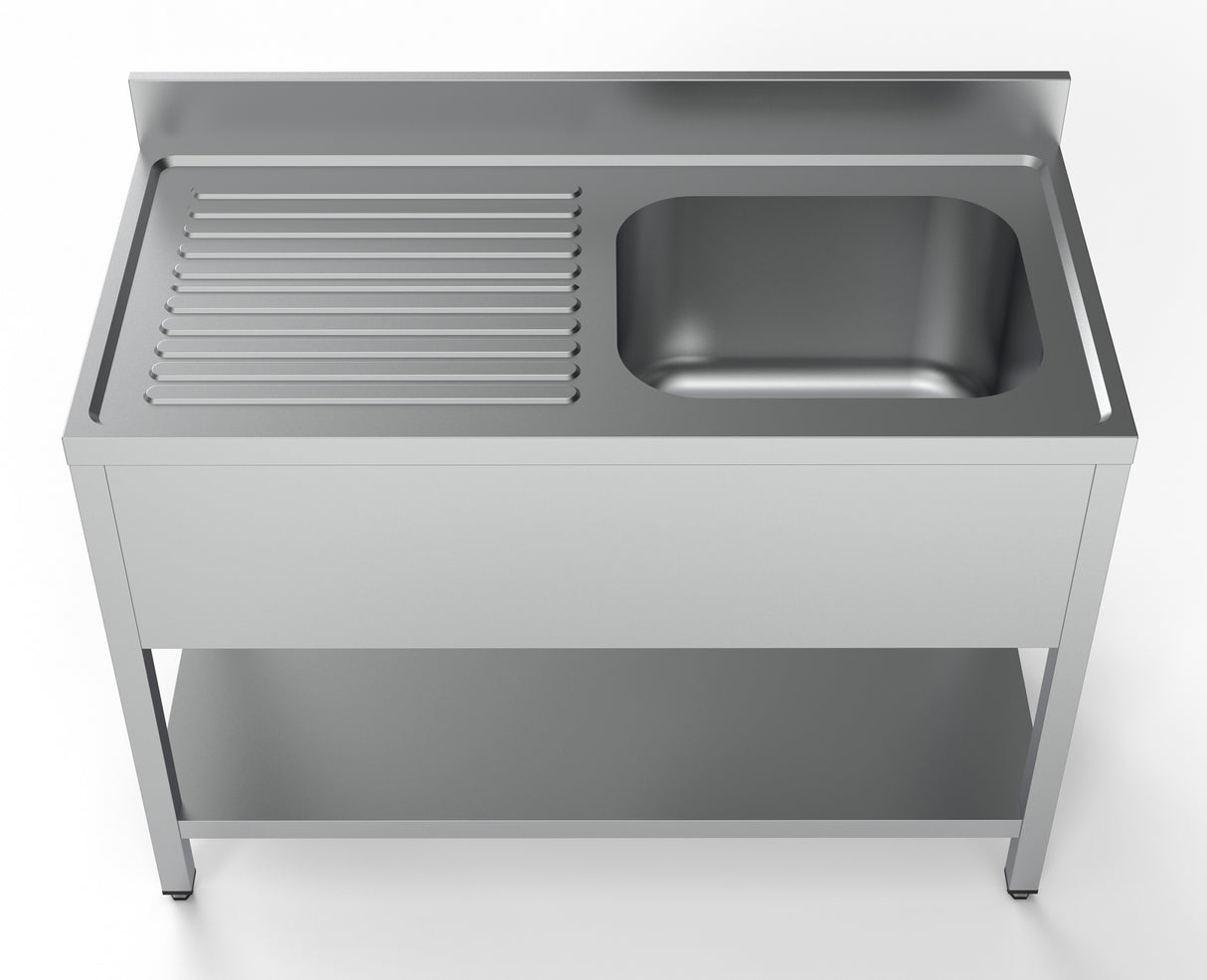 600 SINK UNIT SHELF 1 RIGHT 1200