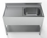 600 SINK UNIT SHELF 1 RIGHT 1200