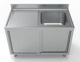 700 SINK UNIT SLIDING DOORS 1 RIGHT  1200