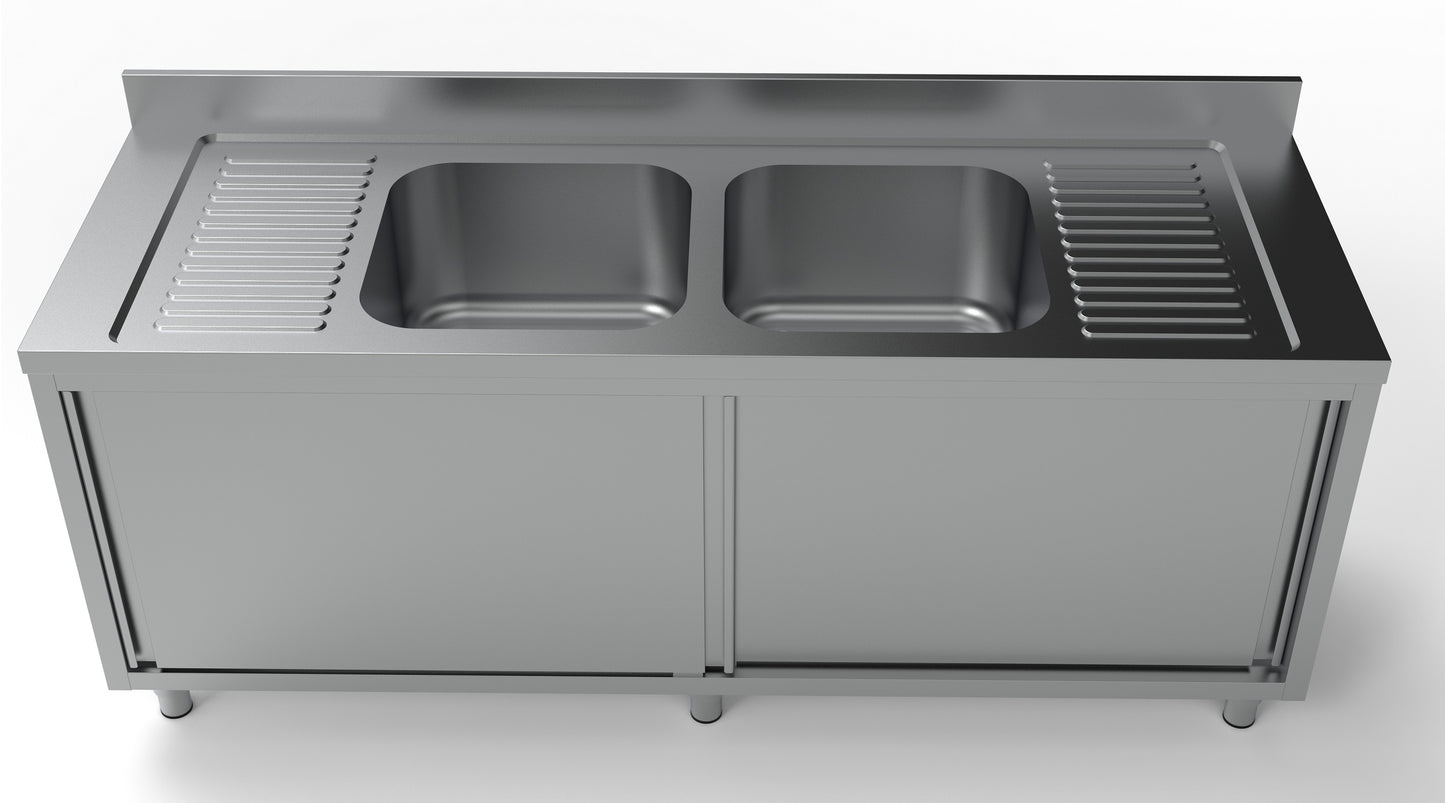 700 SINK UNIT SLIDING DOORS 2 MIDDLE 2000
