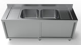 700 SINK UNIT SLIDING DOORS 2 MIDDLE 2000