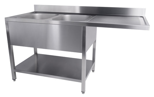 700 SINK UNIT SHELF DISHWASHER FLAT PACKED 2 LEFT 1600