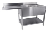 700 SINK UNIT SHELF DISHWASHER FLAT PACKED 2 RIGHT 1600