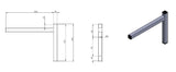 PERMANENT BRACKET SINGLE 300