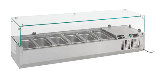 REFRIGERATED COUNTER TOP 1/4 GN x 5
