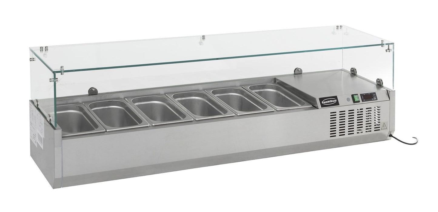 PIZZA COUNTER 2 DOORS 5 DRAWERS