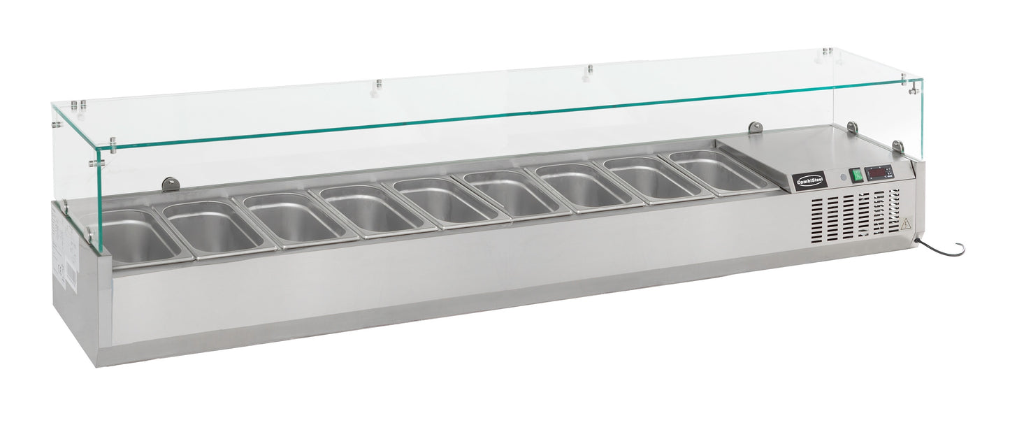 REFRIGERATED COUNTER TOP 1/3 GN x 9