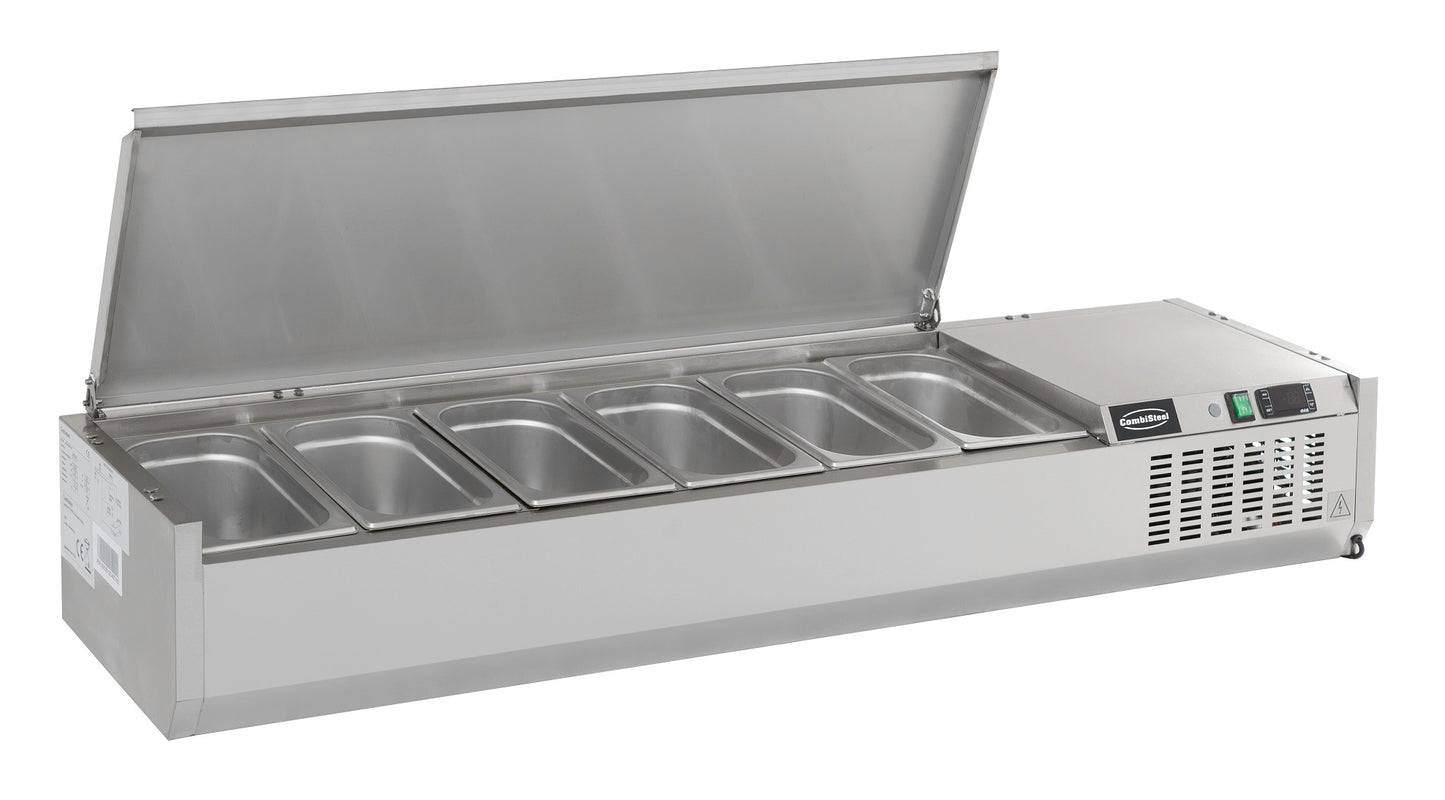 REFRIGERATED COUNTER TOP SS TOP 1/4 GN x 5