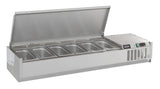 REFRIGERATED COUNTER TOP SS TOP 1/3 GN x 5