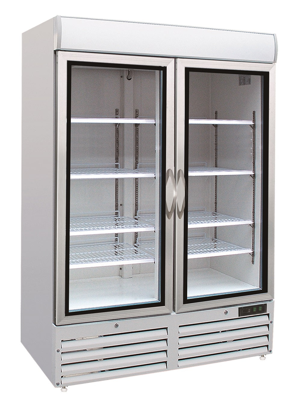 FREEZER 2 GLASS DOORS