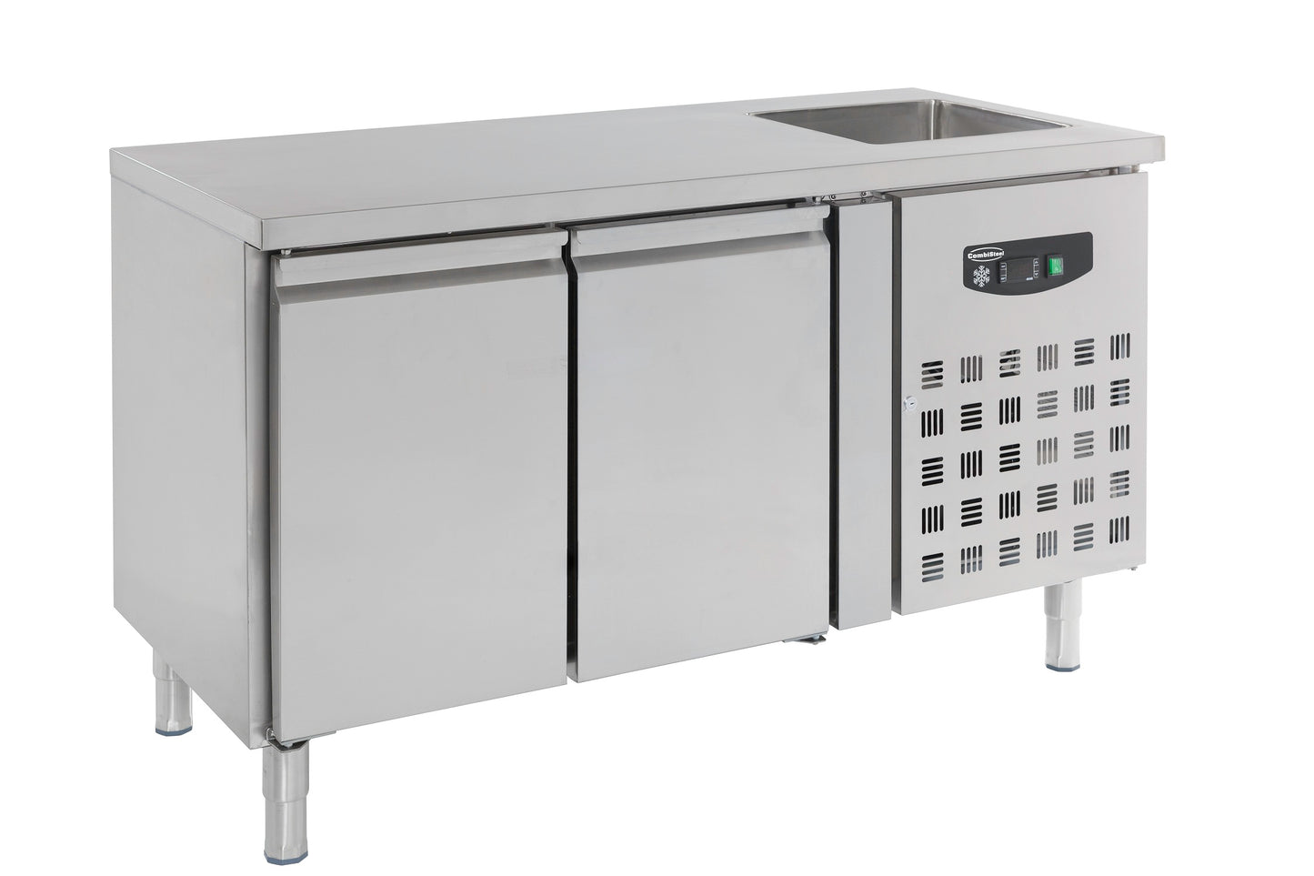 700 REFRIGERATED COUNTER SINK 2 DOORS
