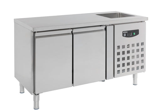 700 REFRIGERATED COUNTER SINK 2 DOORS