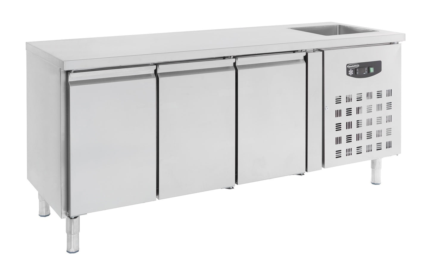 700 REFRIGERATED COUNTER SINK 3 DOORS