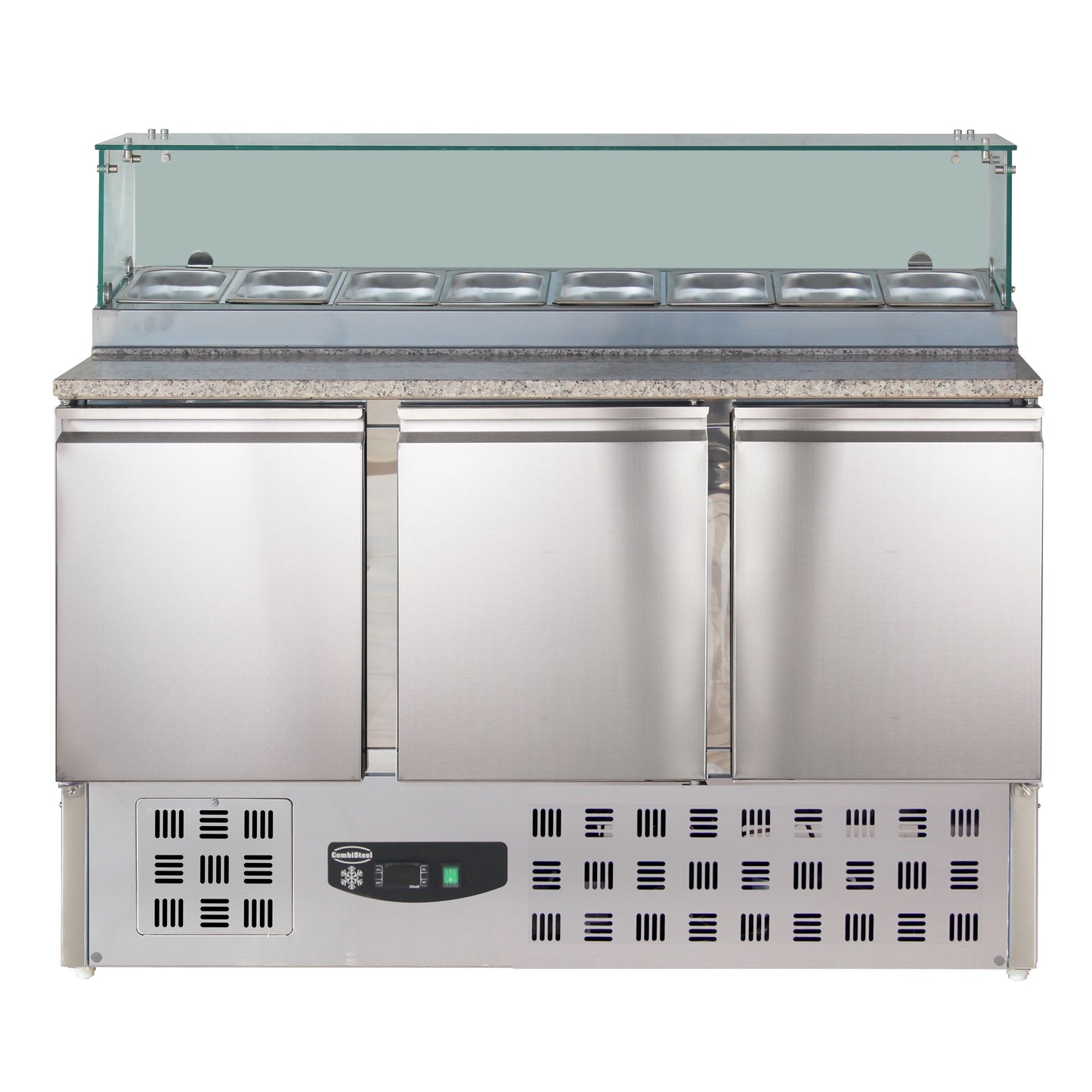 PIZZA COUNTER WITH GLASS 3 DOORS