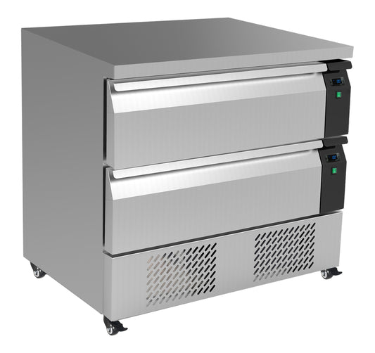 REFRIGERATED/FREEZER COUNTER 2 DRAWERS 4X 1/1GN